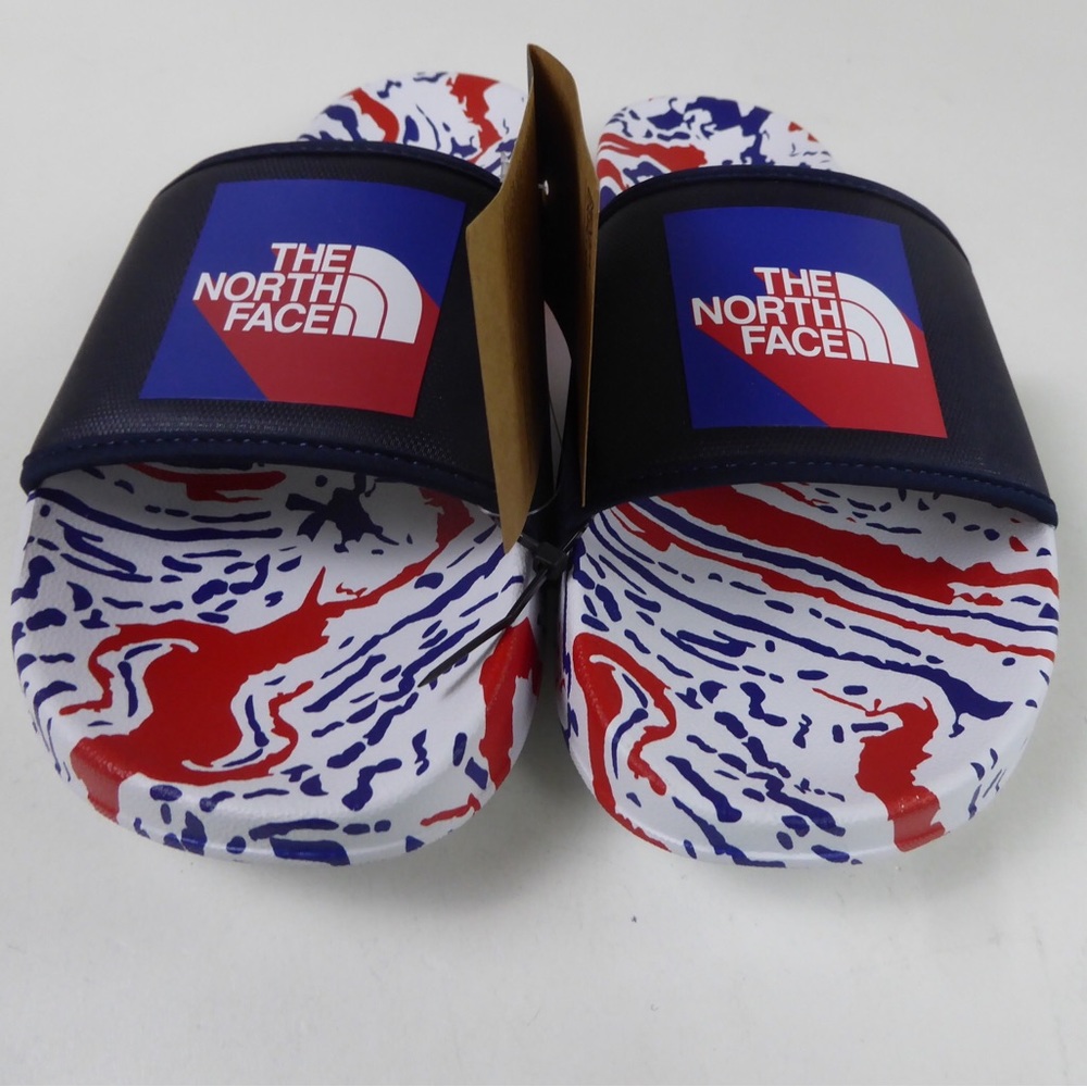 The North Face Base Camp 3 III Slide Sandals NWT New Graffiti Camo Americana